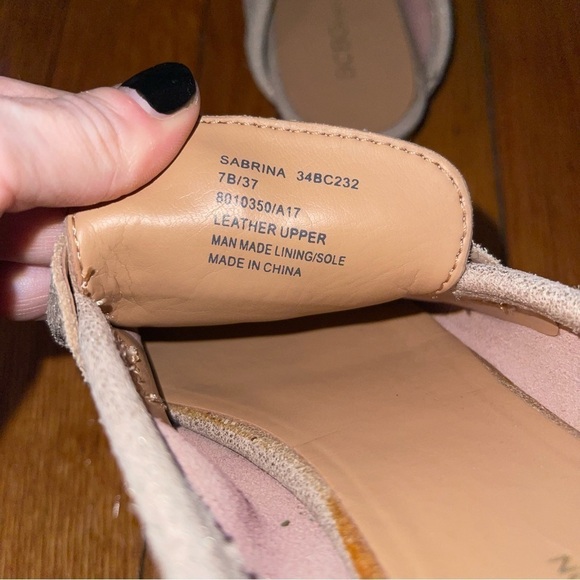 BCBG Generation Sabrina Metallic Leather Mules - Picture 5 of 6